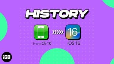 A brief history of the iOS