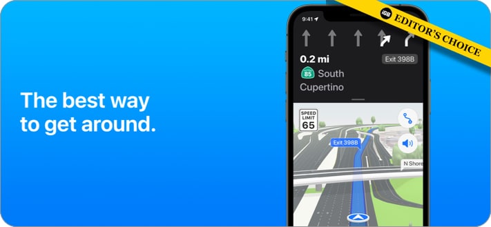 Apple Maps navigation app for iPhone