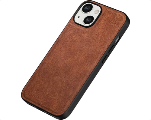 Banzoc iPhone 14 leather case