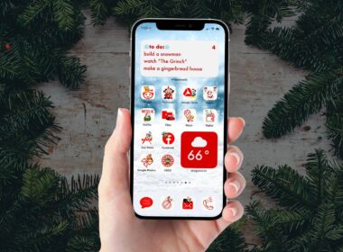 Best Christmas Aesthetic App Icons for iOS 14