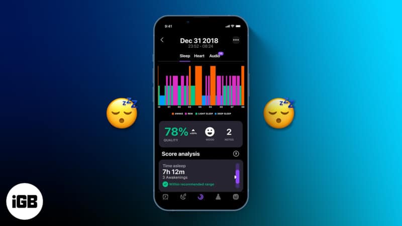 Best sleep tracking apps for iPhone
