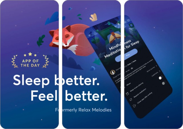 BetterSleep iPhone app for sleep