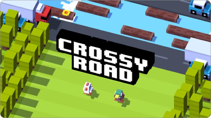 crossy road apple tv game screenshot