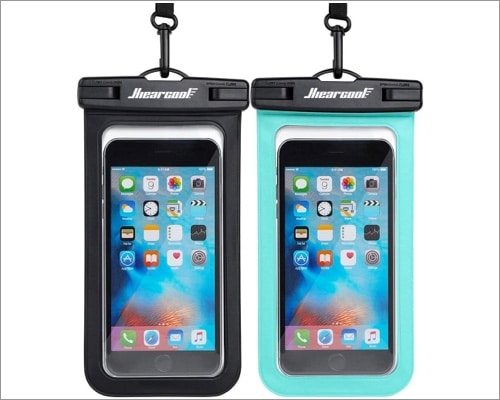 Hiearcool waterproof pouch for all iPhones