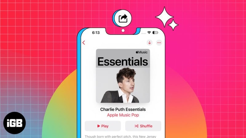 How to create and share Apple Music Playlist