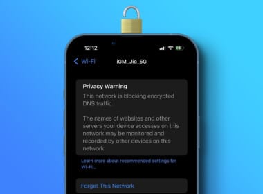 How to fix 'Network is blocking encrypted DNS traffic' on iOS