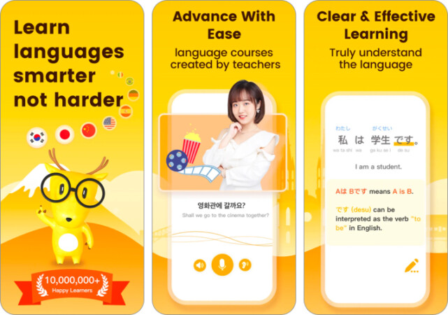LingoDeer Language Learning iOS app