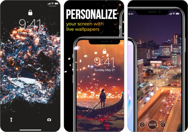 Live wallpapers app for iPhone