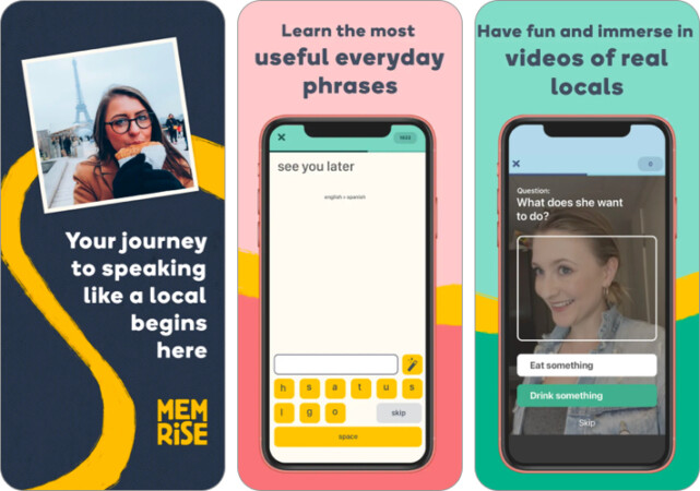 Memrise Easy Language Learning app for iPhone and iPad