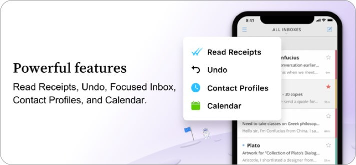 newton mail iphone and ipad email app screenshot