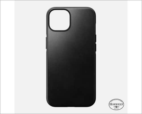 Nomad iPhone 14 leather case
