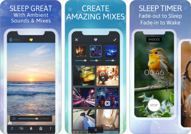 Sleep Sounds by Sleep Pillow app for iPhone