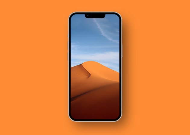 Soothing dune landscape wallpaper for iPhone