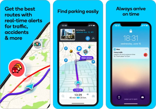 Waze Navigation & Live Traffic iPhone app
