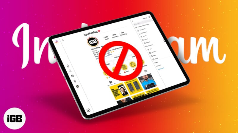 Why there's no native Instagram app for iPad