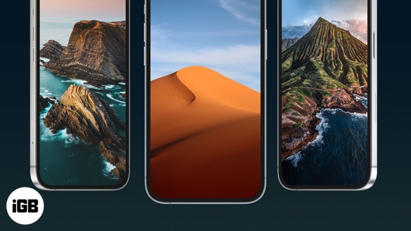 Worthy landscape wallpapers for iPhone